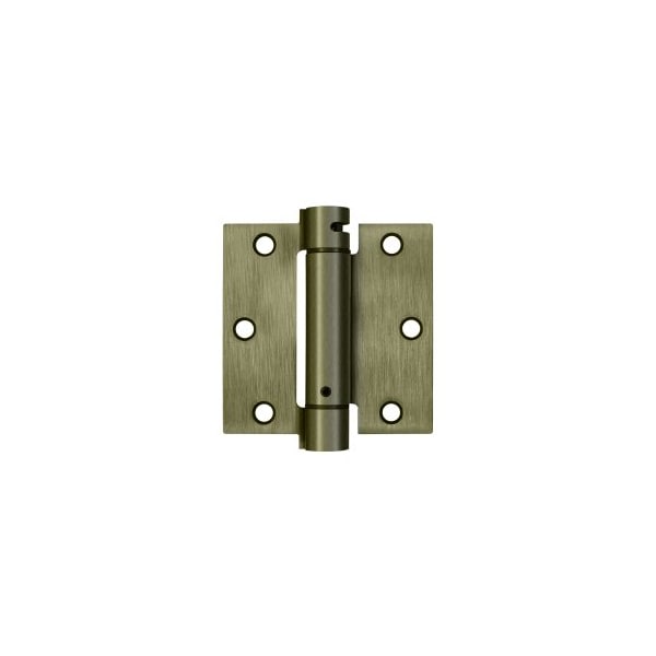 DSH35U5 Spring Hinge Antique Brass, 10PK